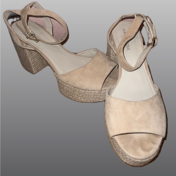 Kenneth Cole Womens Pheonix Buff Suede Espadrilles - Picture 4 of 12